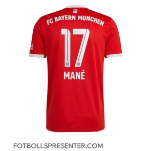 Bayern Munich Sadio Mane #17 Hemma Matchtröja 2022-23 Kortärmad